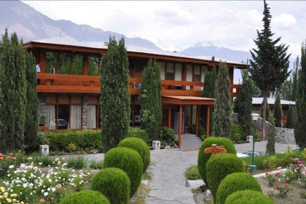 Image of Gilgit serena hotel, which has the newly appointed General Manager of North Serena Hotels Gilgit-Baltistan.